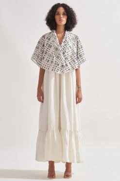 Amrich Tuli Draped Collar Jacket