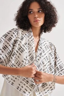 Amrich Tuli Draped Collar Jacket -Inca Sales Store 23623amr22 4