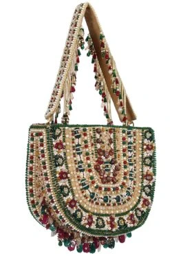 Lovetobag Amara Ruby Emerald Moon Pouch 9 Lovetobag Amara Ruby Emerald Moon Pouch -Inca Sales Store 238lb29 3