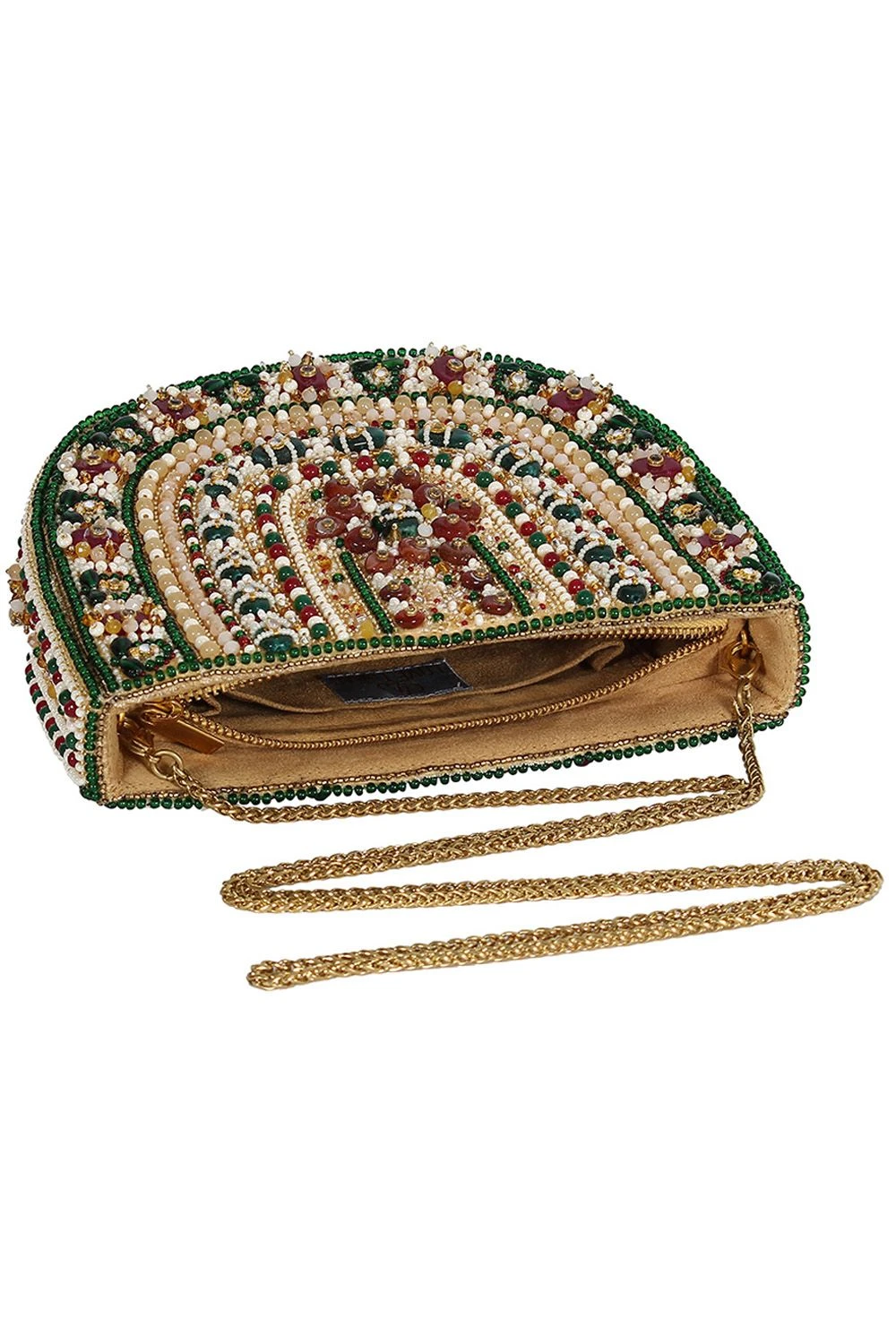 Lovetobag Amara Ruby Emerald Moon Pouch 6 Lovetobag Amara Ruby Emerald Moon Pouch - Image 4