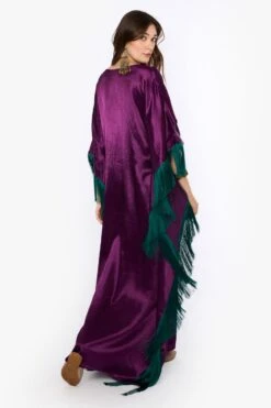 Heirloom By Rara Avis Violet Crescent Moon Kaftan -Inca Sales Store 23rh15 4