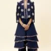 SVA Blue Noor Jacket & A Layered Jumpsuit -Inca Sales Store 23sva87 1