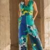 Pooja Keyur Blue Paradise Jumpsuit