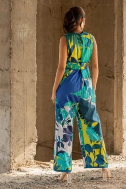 Pooja Keyur Blue Paradise Jumpsuit -Inca Sales Store 24042023pk05 5
