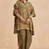 Sunira Designs Off White Ruhaani Kimono Sleeve Shirt -Inca Sales Store 241123sa10 1
