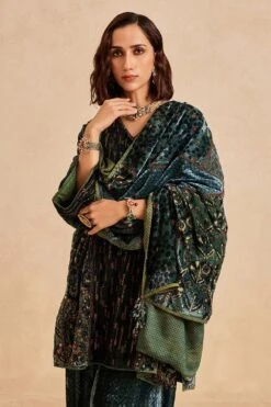 Sunira Designs Blue Ruhaani Doshala -Inca Sales Store 241123sa29 3