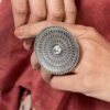 Sangeeta Boochra Handcrafted Silver Ring 1 Sangeeta Boochra Handcrafted Silver Ring -Inca Sales Store 2412sb2 1