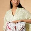 Vipul Shah White Embellished Vintage Banjara Clutch -Inca Sales Store 24323vs9 1