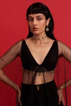 Aulerth Numisma Studded Choker By Shivan & Narresh -Inca Sales Store 24523aul19 2