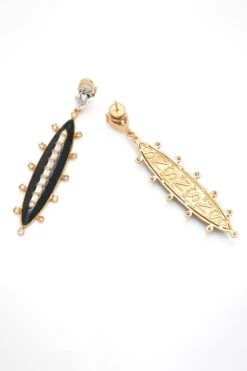 Aulerth Numisma Oblong Earrings By Shivan & Narresh -Inca Sales Store 24523aul2 4