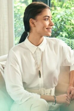 Aulerth Numisma Oblong Necklace By Shivan & Narresh