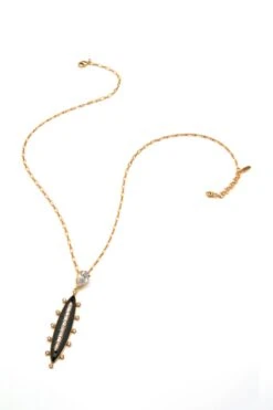 Aulerth Numisma Oblong Necklace By Shivan & Narresh -Inca Sales Store 24523aul22 3