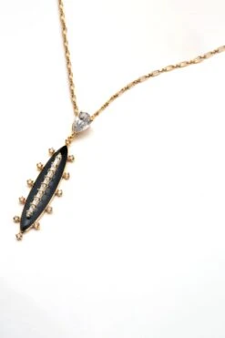 Aulerth Numisma Oblong Necklace By Shivan & Narresh -Inca Sales Store 24523aul22 4