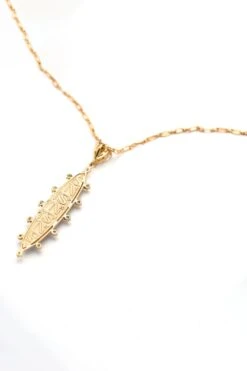 Aulerth Numisma Oblong Necklace By Shivan & Narresh -Inca Sales Store 24523aul22 5
