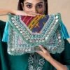 Vipul Shah Blue Banjara Clutch