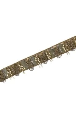 Lovetobag Antique Gold & Silver Ruched Belt -Inca Sales Store 2511lb10 3