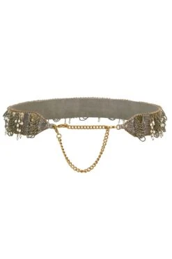 Lovetobag Antique Gold & Silver Ruched Belt -Inca Sales Store 2511lb10 4