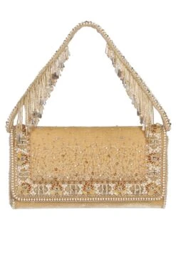 Lovetobag Amara Gold & Silver Chain Wallet -Inca Sales Store 2511lb17 2