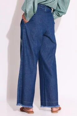 Ikai Pleated Denim Pants -Inca Sales Store 251ikai1 5