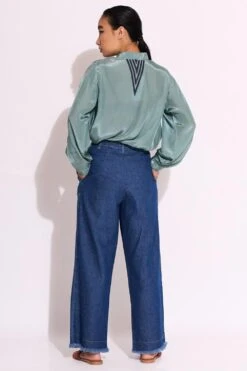 Ikai Pleated Denim Pants -Inca Sales Store 251ikai1 6