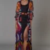 Saaksha & Kinni Abstract Chiffon Cape