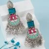 Sangeeta Boochra X Nitibha Kaul Silver Hawiya Earrings