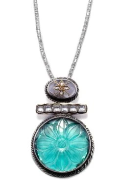 Sangeeta Boochra X Nitibha Kaul Silver Nafia Necklace -Inca Sales Store 25423sbn5 3