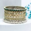 Sangeeta Boochra X Nitibha Kaul Silver Hena Bracelet -Inca Sales Store 25423sbn6 1