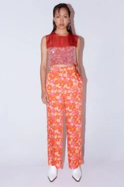 Studio RIGU Red Poppy Printed Co-ord Set