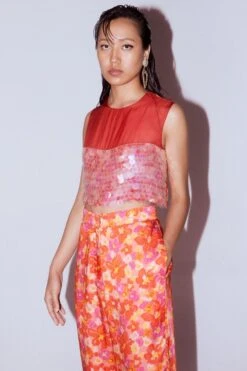 Studio RIGU Red Poppy Printed Co-ord Set 8 Studio RIGU Red Poppy Printed Co-ord Set -Inca Sales Store 25423sgt14 3