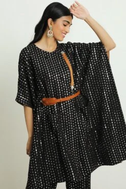 Twenty Nine Black Mirror Work Kaftan Set -Inca Sales Store 254tn22 4