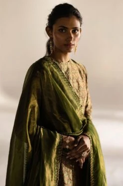 Mimamsaa Flora Woven & Embroidered Dupatta -Inca Sales Store 25523mim12 3