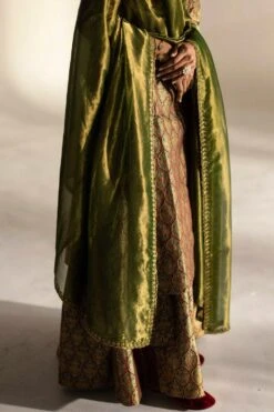 Mimamsaa Flora Woven & Embroidered Dupatta -Inca Sales Store 25523mim12 4