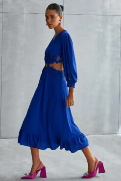 Namrata Joshipura Vervain Waist Cut Out Dress -Inca Sales Store 25723nj11 3