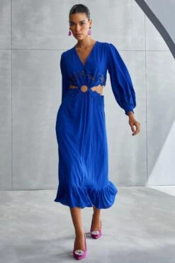 Namrata Joshipura Vervain Waist Cut Out Dress -Inca Sales Store 25723nj11 4