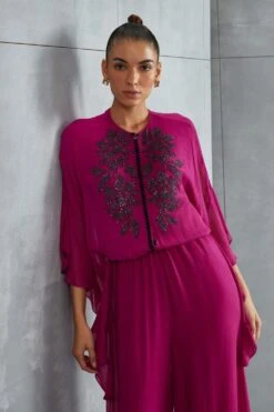 Namrata Joshipura Luna Frill Sleeve Jumpsuit -Inca Sales Store 25723nj22 3