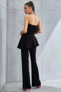 Namrata Joshipura Black Metallic Hexa Peplum Set 9 Namrata Joshipura Black Metallic Hexa Peplum Set -Inca Sales Store 25723nj8 4