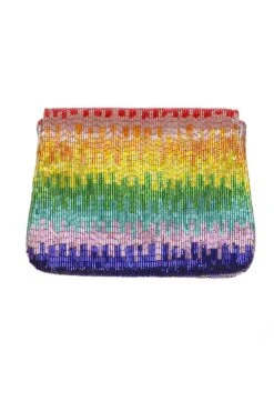 Lovetobag Dysis Mini Trapezium Tourmaline Rainbow Clutch -Inca Sales Store 25823ltb11 2