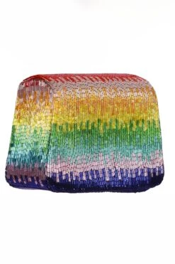 Lovetobag Dysis Mini Trapezium Tourmaline Rainbow Clutch -Inca Sales Store 25823ltb11 3