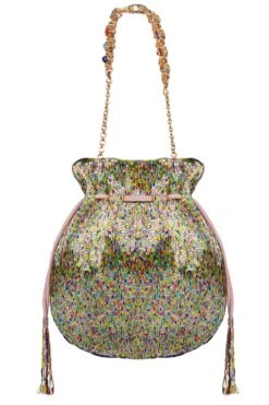 Lovetobag Dysis Tourmaline Rainbow Potli Bag -Inca Sales Store 25823ltb14 4