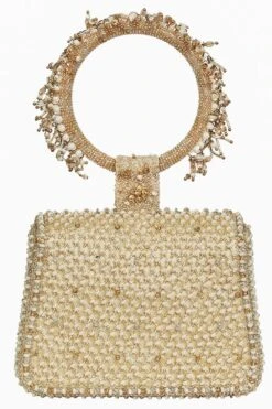 Lovetobag Joel Mini Trapezium Peerless Gold & Silver Clutch 11 Lovetobag Joel Mini Trapezium Peerless Gold & Silver Clutch -Inca Sales Store 25823ltb26 5