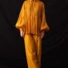 Amrich Resha Yellow Straight Leg Trousers -Inca Sales Store 25923aml18 1