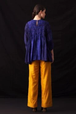 Amrich Blue Hand Embellished Textured Shirt -Inca Sales Store 25923aml36 5