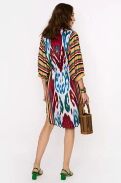 Rara Avis Uzbeki Ikat Short Dress -Inca Sales Store 25ra15 4