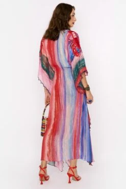Rara Avis Multicoloured Hand Embellished Kaftan -Inca Sales Store 25ra69 5
