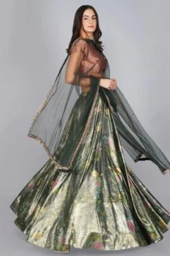 YAVI Flower Duet Embroidered Dupatta 7 YAVI Flower Duet Embroidered Dupatta -Inca Sales Store 2610yavi18 3