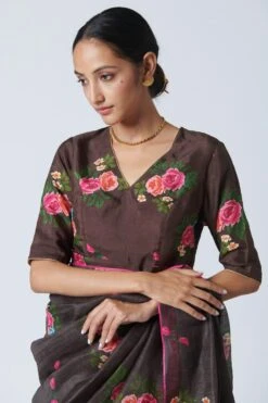 Nadiya Paar Rose Chintz Blouse -Inca Sales Store 2623np15 2