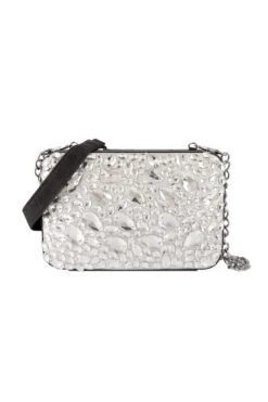 Nomada Silver Hand Embroidered Clutch 8 Nomada Silver Hand Embroidered Clutch -Inca Sales Store 266nom17 3
