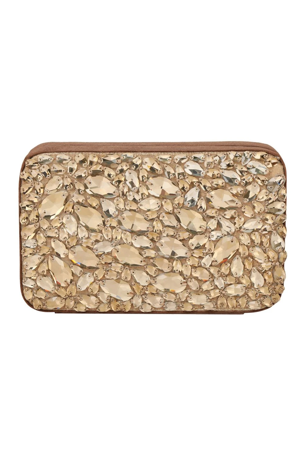 Nomada Gold Hand Embroidered Clutch 3 Nomada Gold Hand Embroidered Clutch