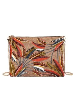 Nomada Orange & Brown Coyolli Zipper